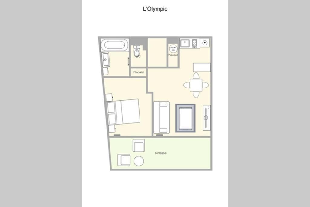 L'Olympic Apartment Chalezeule Exterior photo
